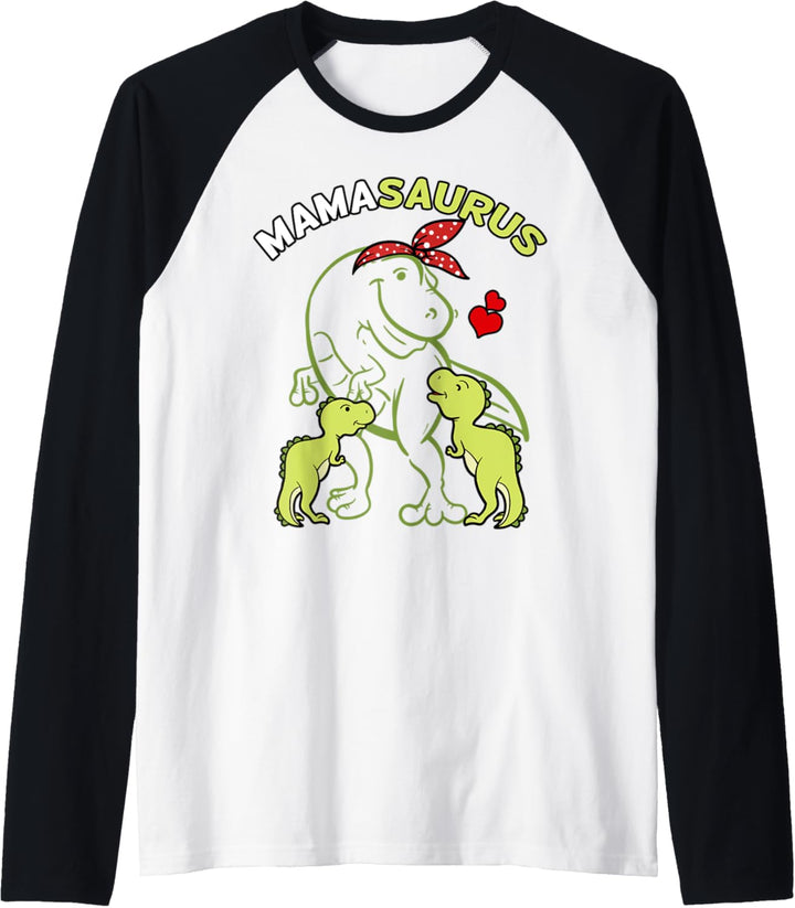 Mamasaurus Rex Dinosaur Muttertag Dinosaurier Raglan