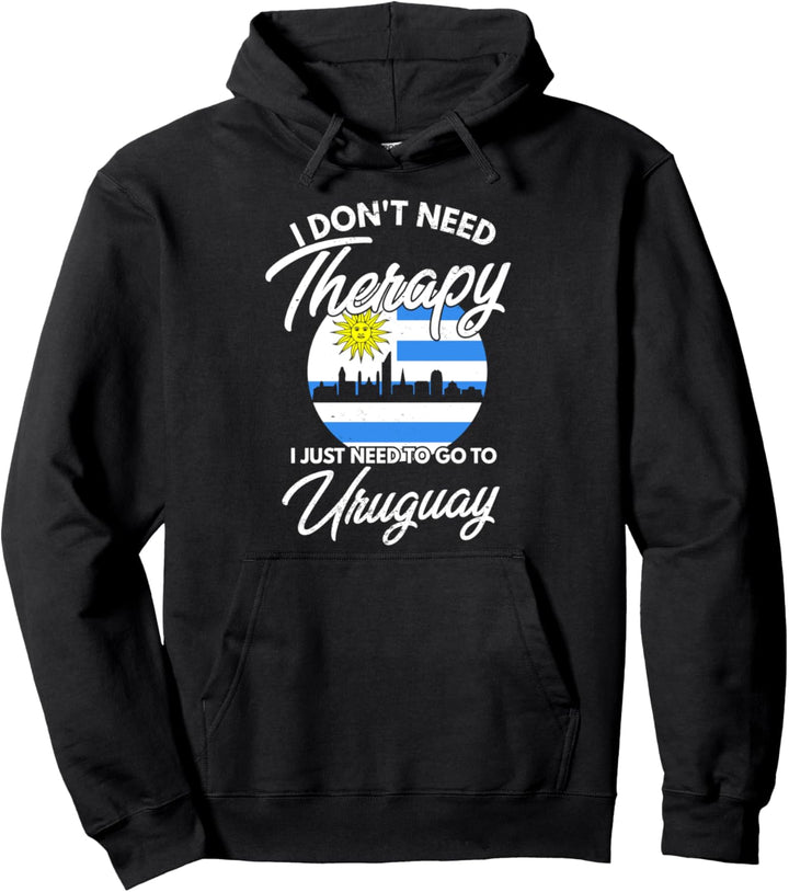 Uruguay Flagge I Urlaub Uruguay Pullover Hoodie