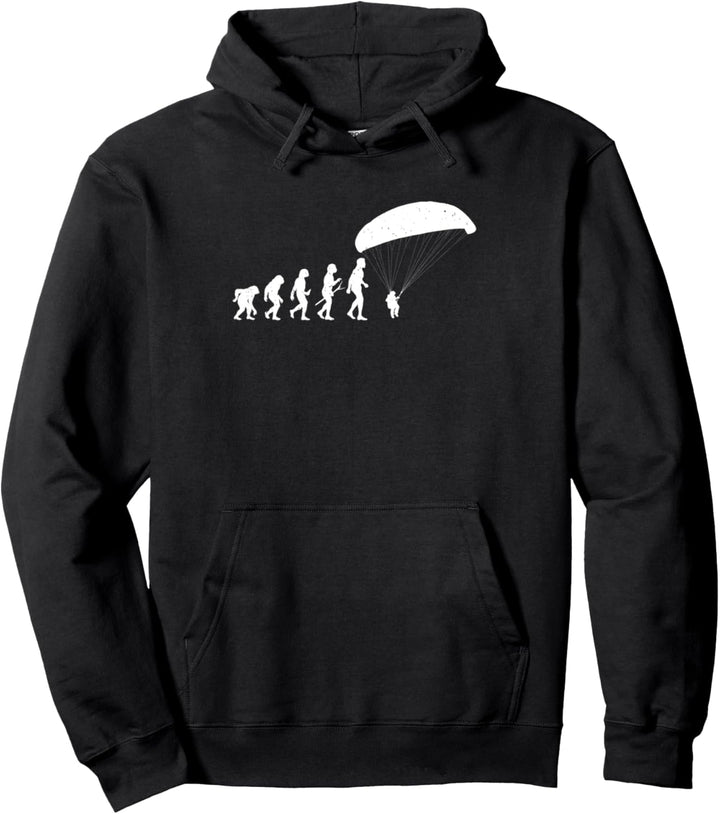 Gleitschirmfliegen Evolution Gleitschirm Gleitschirmfliegen Pullover Hoodie
