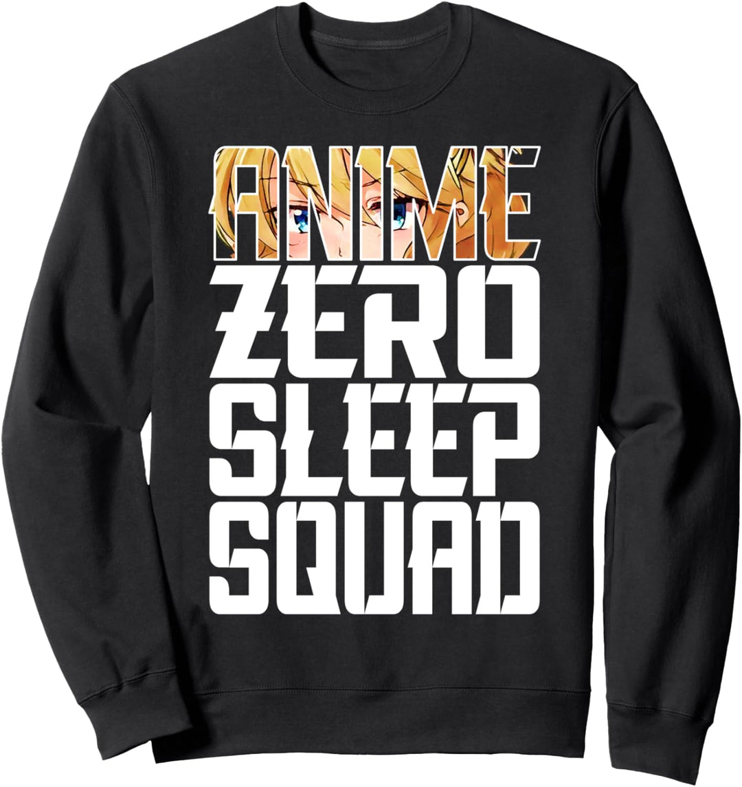 Funny Zero Sleep Squad Sweatshirt