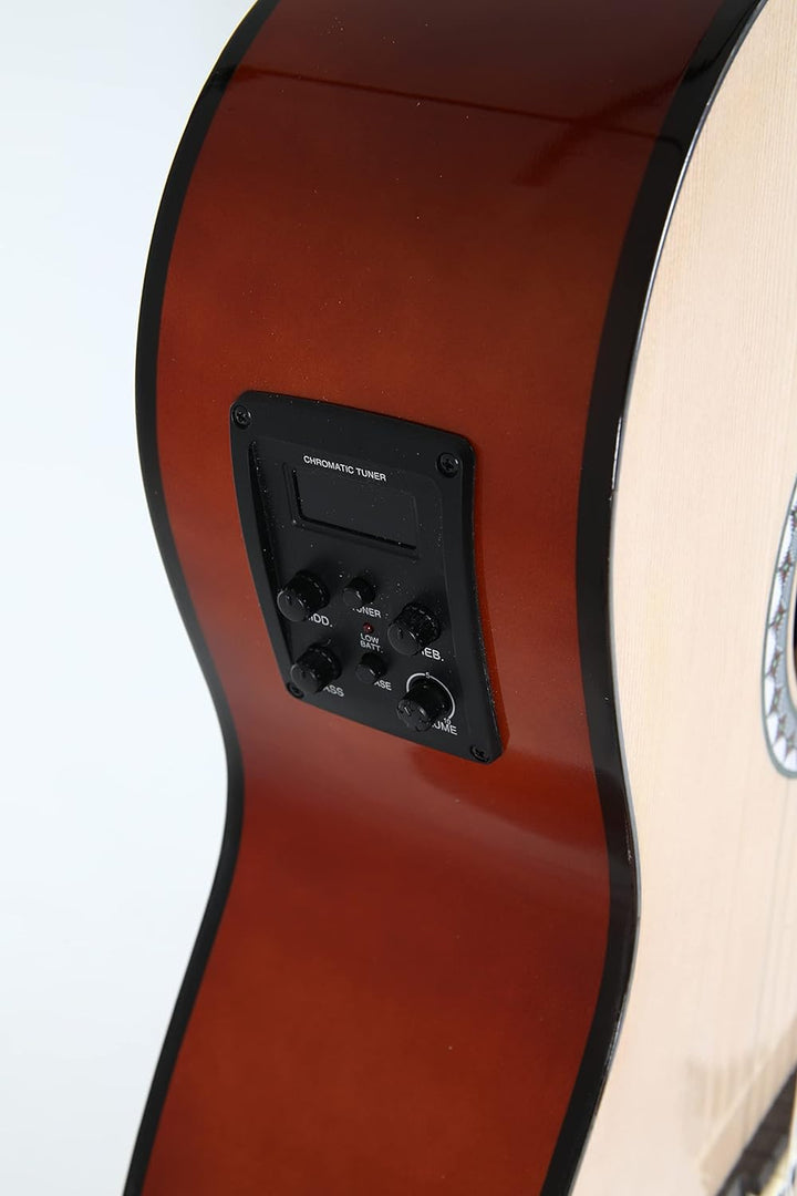 PURE GEWA E-Akustik Klassikgitarre BasicPlus 4/4 natural Natural 4/4 E-Akustik, Natural 4/4 E-Akusti