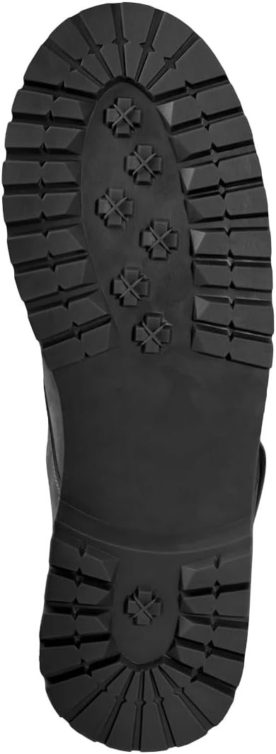 Bogotto Havoc Wasserdichte Motorrad Stiefel, Schwarz, Grösse 47, Leder, Herren Schwarz 47 EU, Schwar