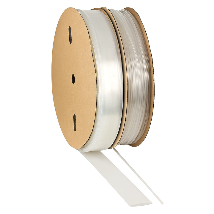 ISOLATECH Schrumpfschlauch Meterware transparent mit Kleber Ø 100mm 4 Meter Schrumpfverhältnis 3:1 S