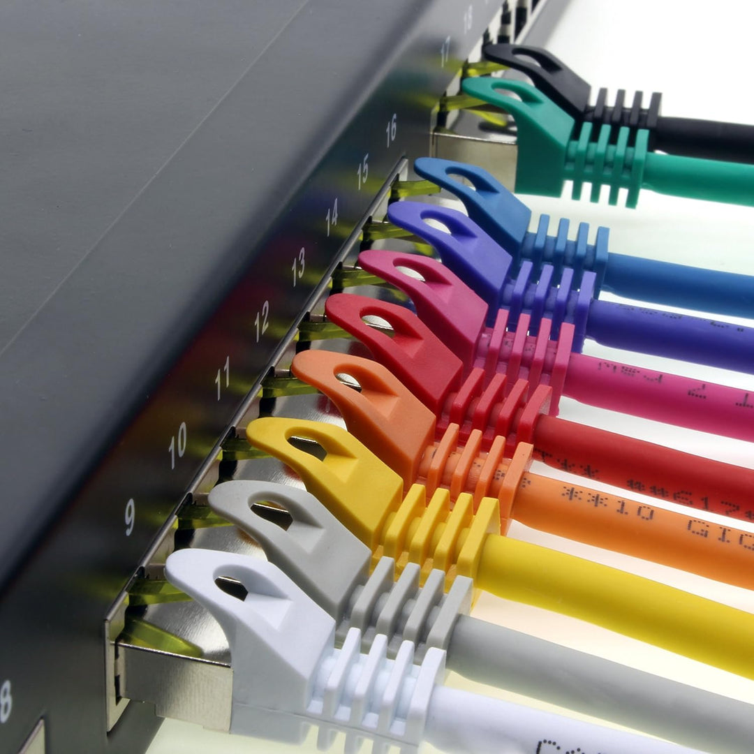 Cat.7 Netzwerkkabel 10m Grau 10 Stück Cat7 Ethernetkabel Netzwerk LAN Kabel Rohkabel 10 Gb s SFTP PI