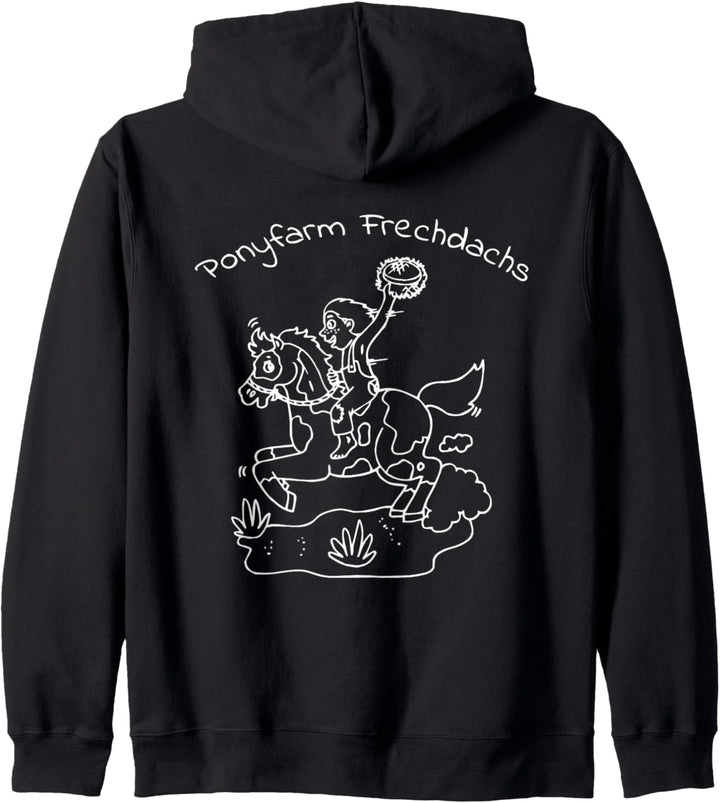 Ponyfarm Frechdachs Pferd Reiten Reithof Kapuzenjacke