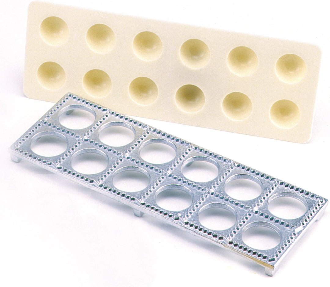 Norpro Ravioli-Maker mit Presse Metallisch, Metallisch