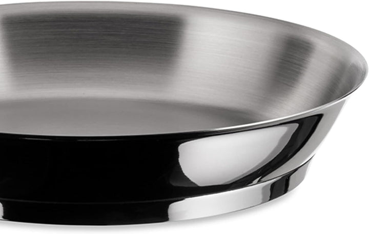 Alessi "POTS&amp;PANS" Pfanne aus Edelstahl,28 cm 28 cm Silber, 28 cm Silber