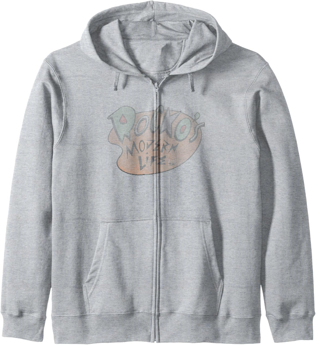Nickelodeon Rocko's Modern Life Vintage Original Logo Kapuzenjacke