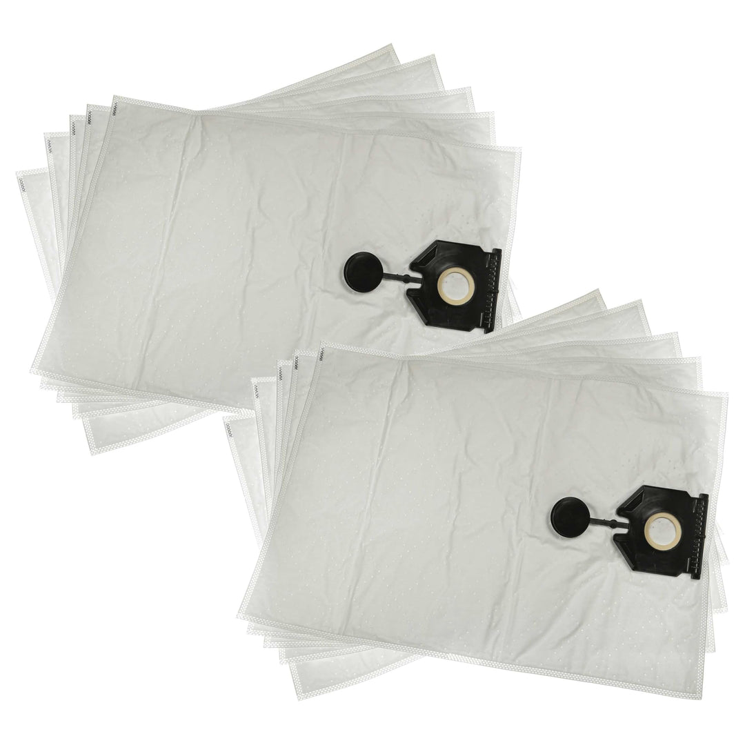 vhbw 10x Staubsaugerbeutel Ersatz für Kärcher 2.889-154.0 für Staubsauger - Mikrovlies, 64cm x 44,5c