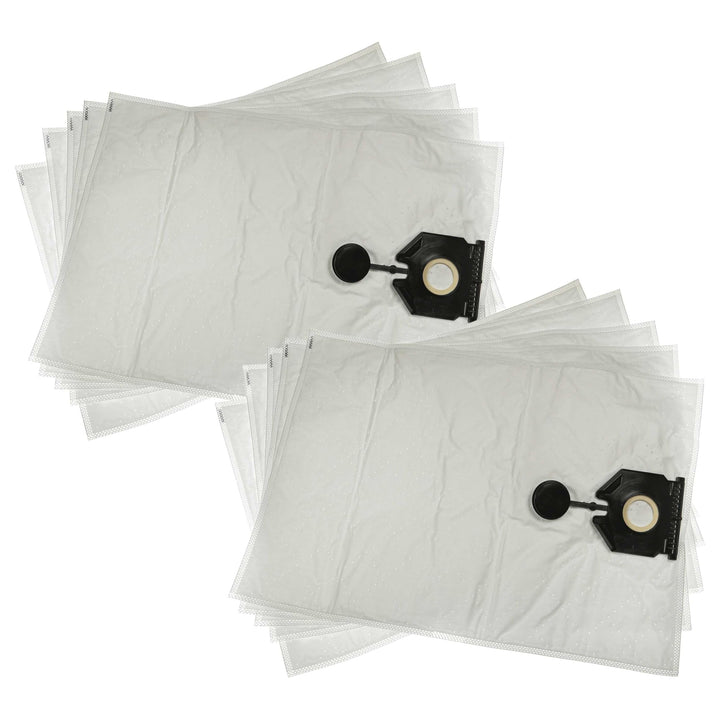 vhbw 10x Staubsaugerbeutel Ersatz für Kärcher 2.889-154.0 für Staubsauger - Mikrovlies, 64cm x 44,5c
