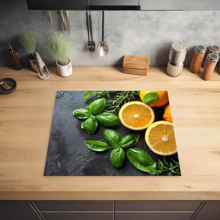 KitchenYeah© Herdabdeckplatte Einteilig Induktionsmatte Küche Abdeckung Ceranfeld Herd Abdeckplatte
