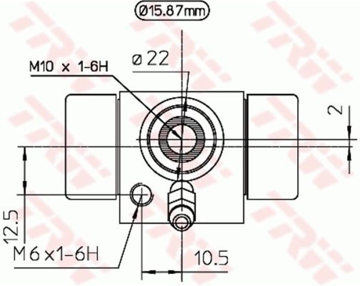 TRW GSK1511 Bremsbackensatz