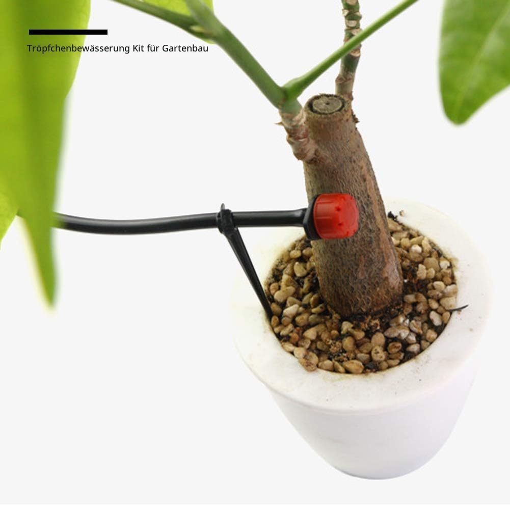 300 pcs Einstellbare Micro Drip Tropfer Tropf bewasserung T Steckverbinder Gartenschlauch Befestigun