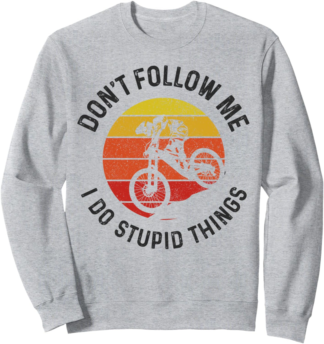 Mountainbike Downhill MTB Mountainbiker Lustig Geschenk Sweatshirt