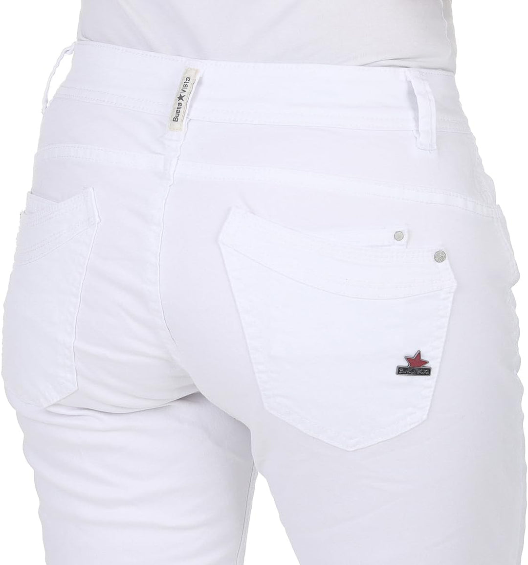Buena Vista - Malibu 7/8 gesäumt - White - Grösse L