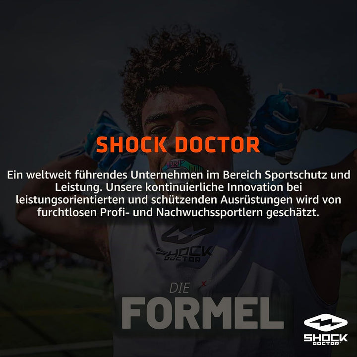 Shock Doctor Suspensorium mit Carbon Flexcup 329 VAS1 VAS2 Grey S, Grey S