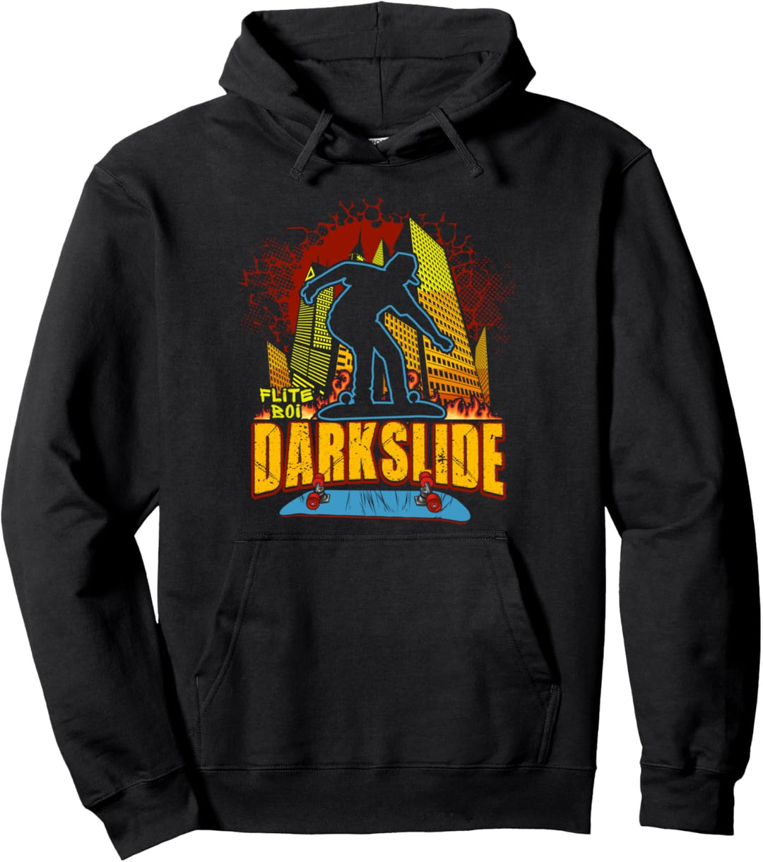 Flite Boi - Skateboards - Rückkehr der Dark Slide-Grafik Pullover Hoodie