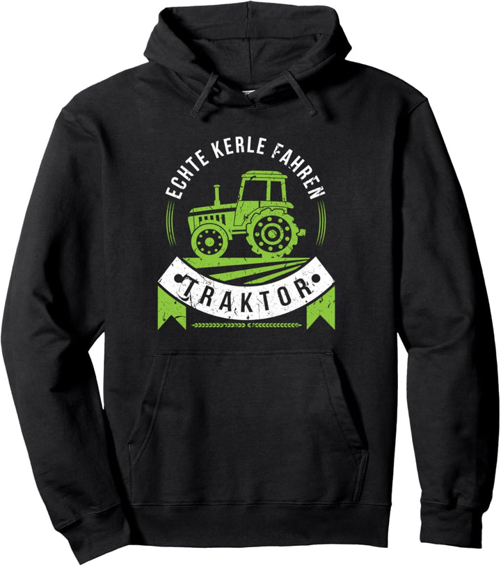 Landwirt Bauer Echte Kerle Fahren Traktor Pullover Hoodie