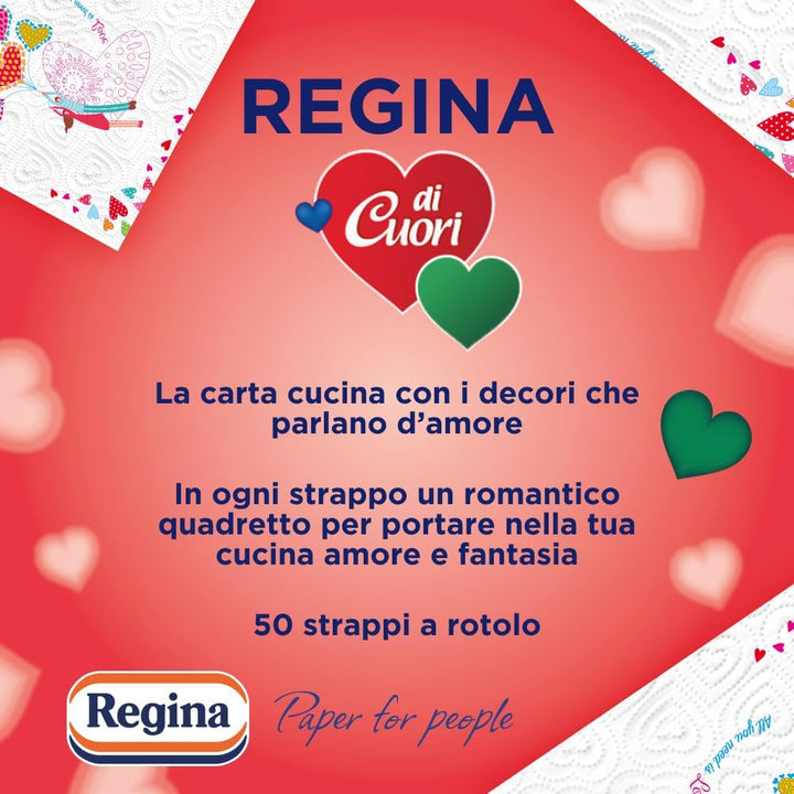 Regina di Cuori Küchenpapier, 30 Rollen 30 stück (1er Pack), 30 stück (1er Pack)