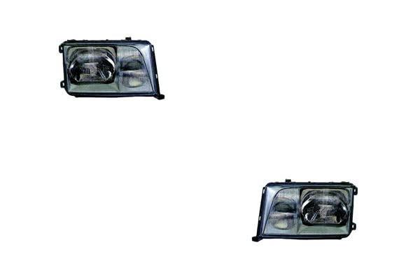 Johns, Scheinwerfer Satz passend für Mercedes W124 Scheinwerfer 07/93-06/95 H4/H3 Set links & rechts