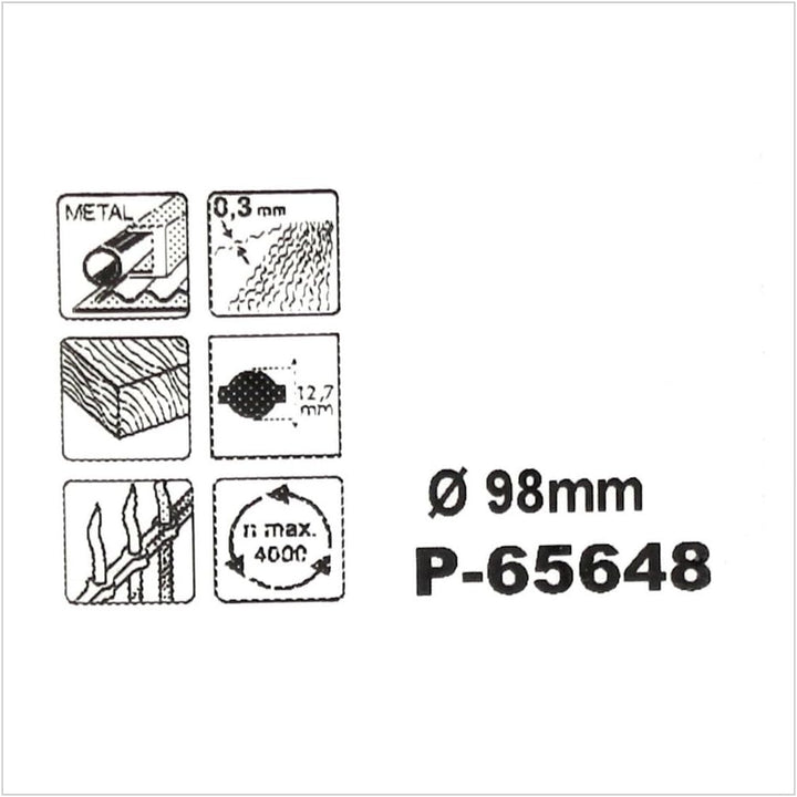 Makita Stahldrahtbuerste Vermessingt, P-65648