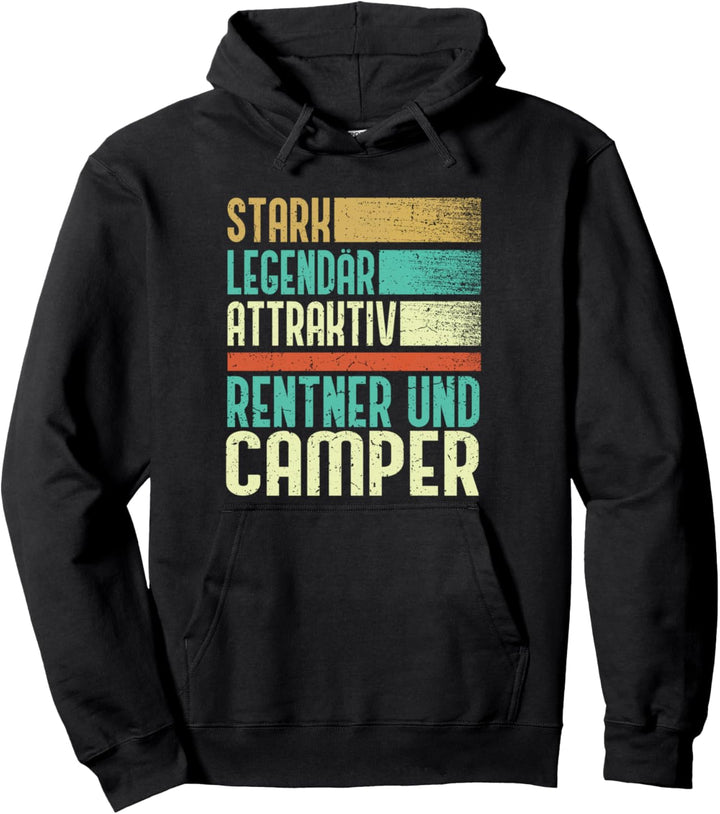 Rentner und Camper - Camping Ruhestand Wohnmobil Lustig Pullover Hoodie