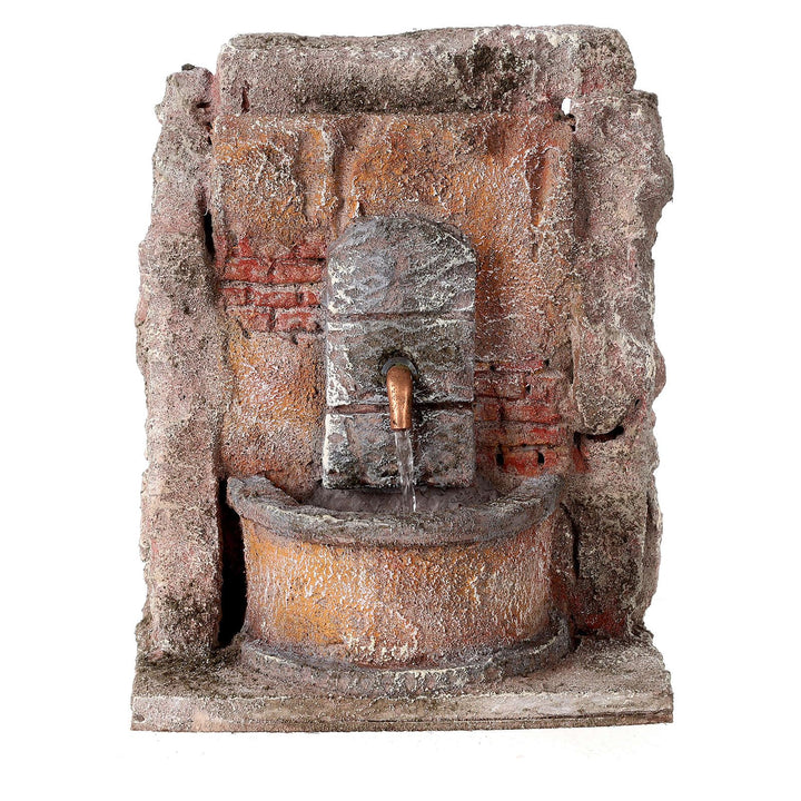Holyart Brunnen für Krippe im Stein 18x16x16cm