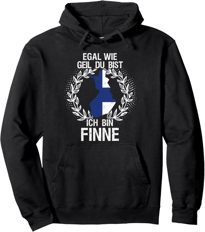 Finnen sind cooler! - Finne Trikot Finland Finnland Pullover Hoodie