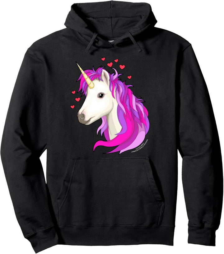 Unicorn Magical Fantasy Creature Neuheit Geschenk Pullover Hoodie