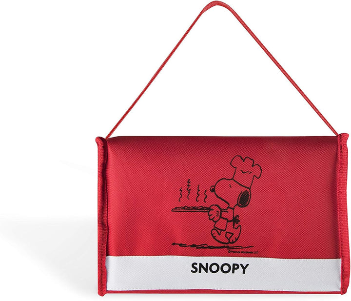 Excelsa 61622 Lunch Box Snoopy, Polyester, rot, Rot