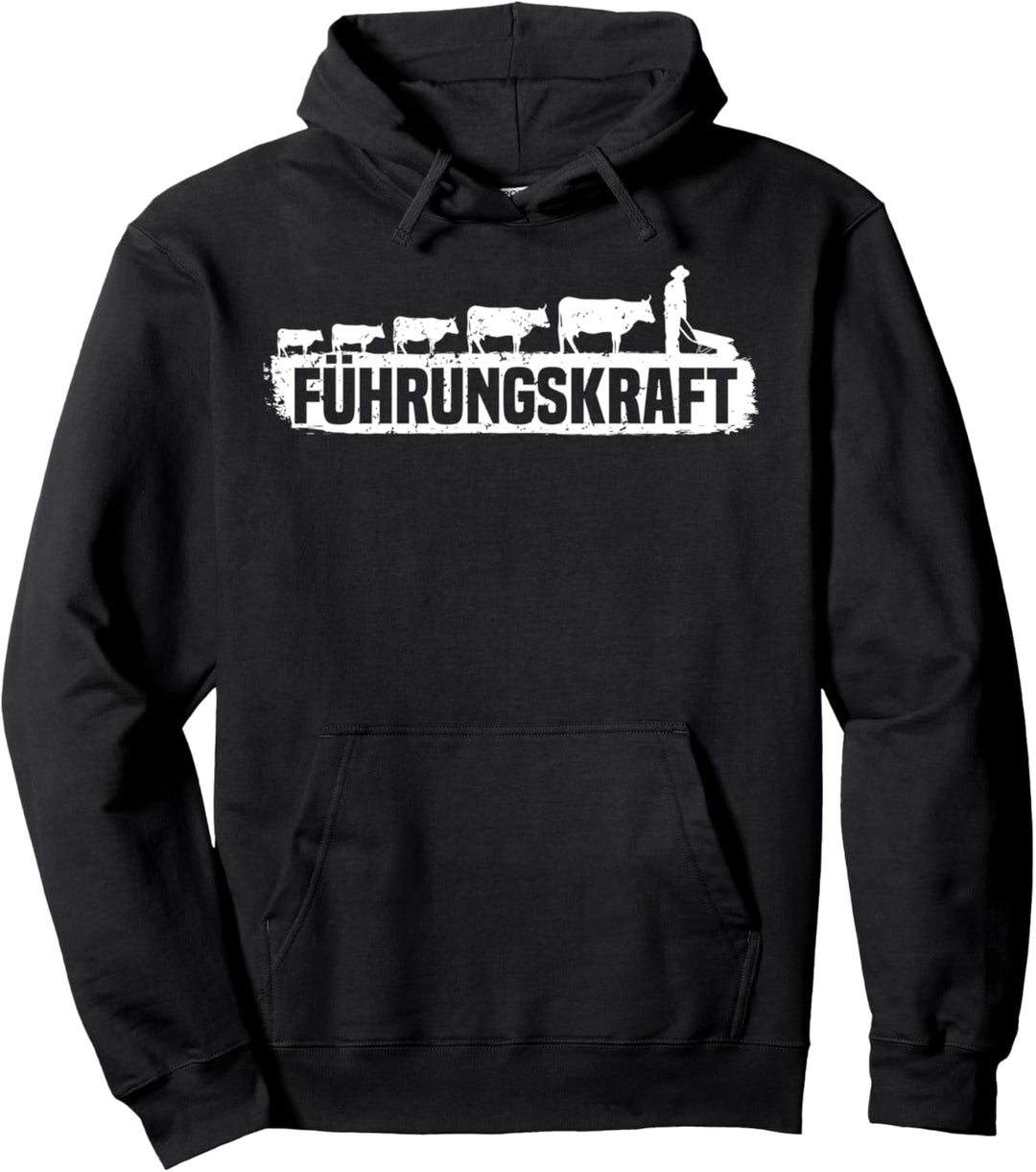Kuh, Führungskraft, Kühe, Rind, Bauer & Rinderzüchter Pullover Hoodie