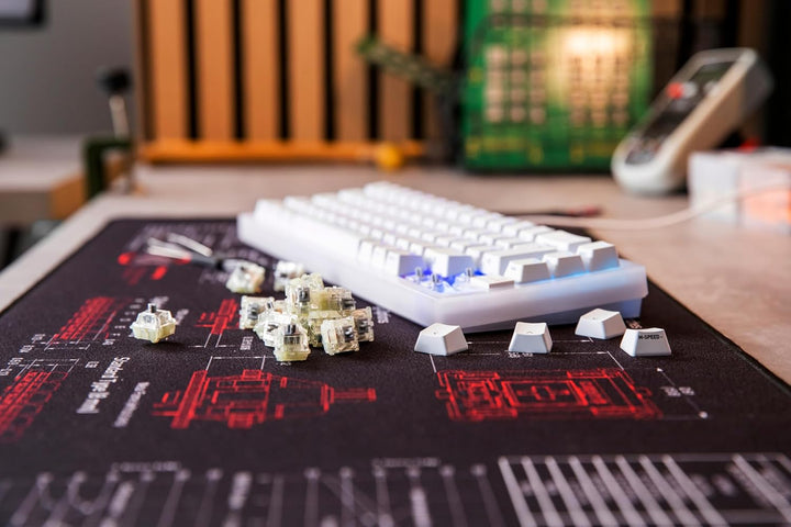 CHERRY MX RGB Speed Silver Switch Kit, 23 Mechanische Tastatur-Schalter, für DIY, Hot Swap oder Gami