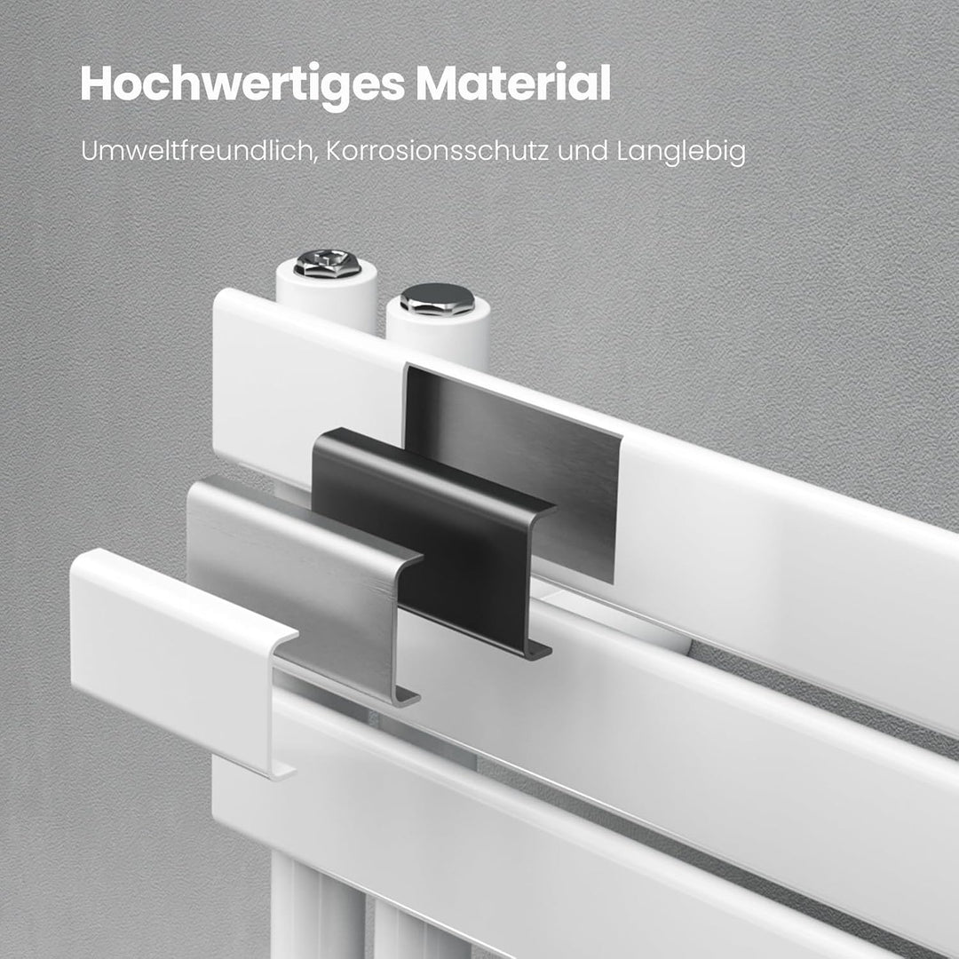 Heilmetz Badheizkörper Flach Design Heizkörper Handtuchtrockner für Badezimmer Handtuchheizkörper mi