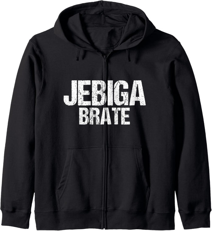 Jebiga Brate Slang Jugoslawien Serbien Serbe Kapuzenjacke