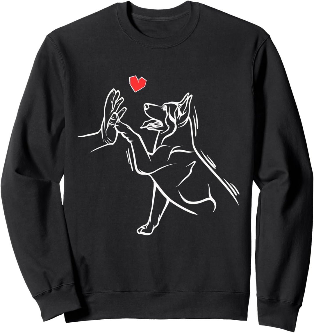 Deutscher Schäferhund Hundepapa & Hundemama Schäferhund Sweatshirt