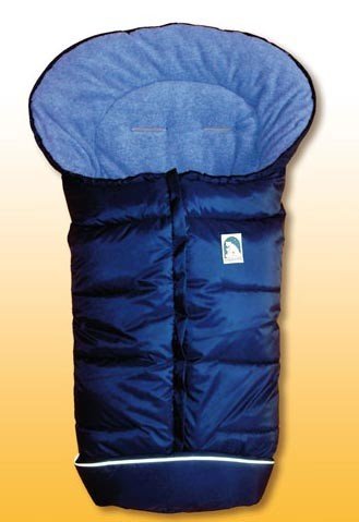 Heitmann Eisbärchen Fusssack Kinderwagen, Design:grau/grau GR, grau/grau GR