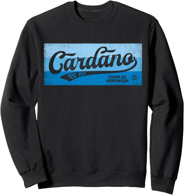 Cardano ADA Kryptowährung Kryptowährung Blockchain Retro Sweatshirt