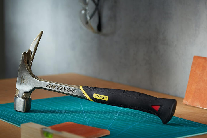 Stanley FatMax Antivibe Latthammer (600 g Kopfgewicht, 340 mm Länge, ergonomischer DynaGrip-Griff, v