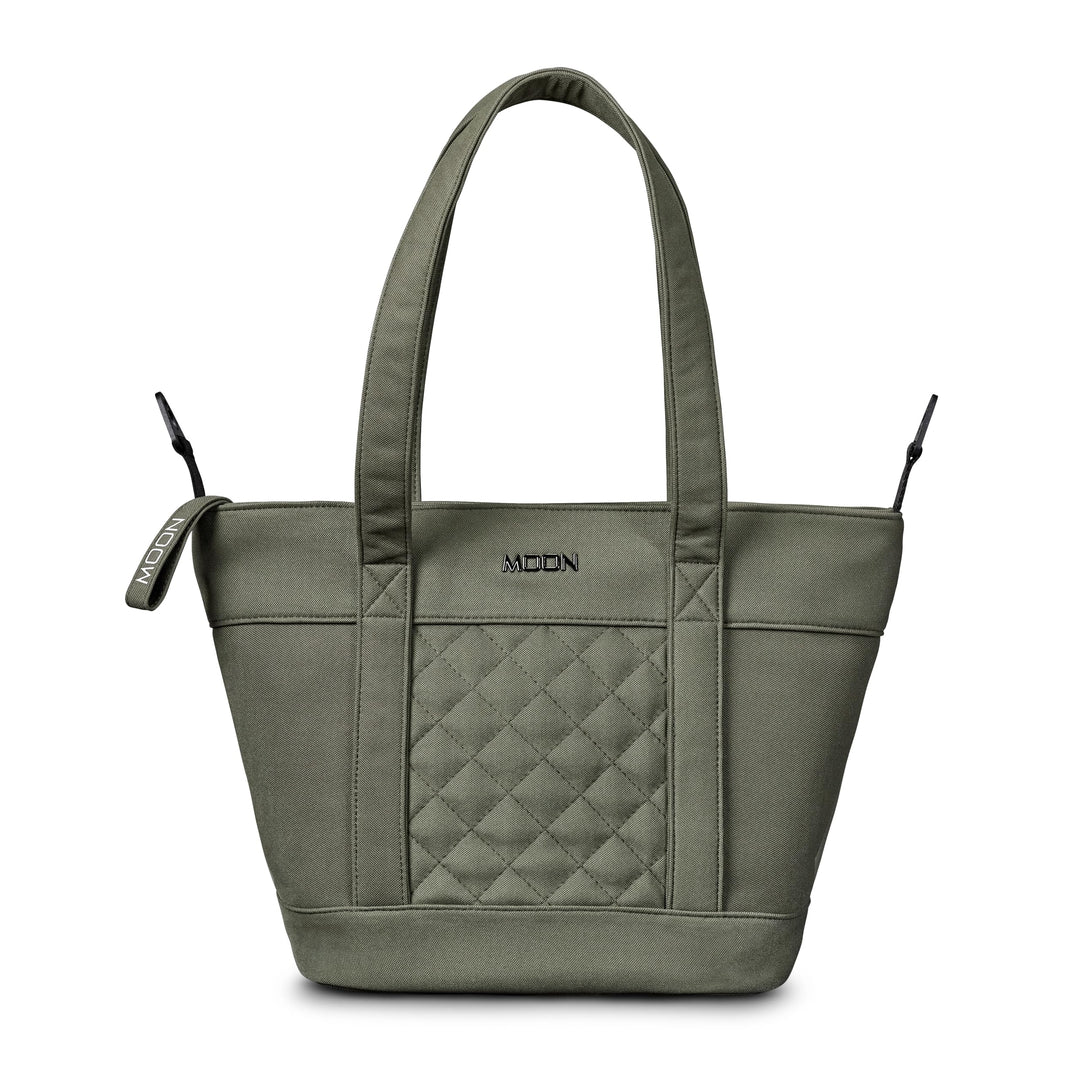 MOON V-SHAPE BAG onyx, Wickeltasche Moss Green, Moss Green