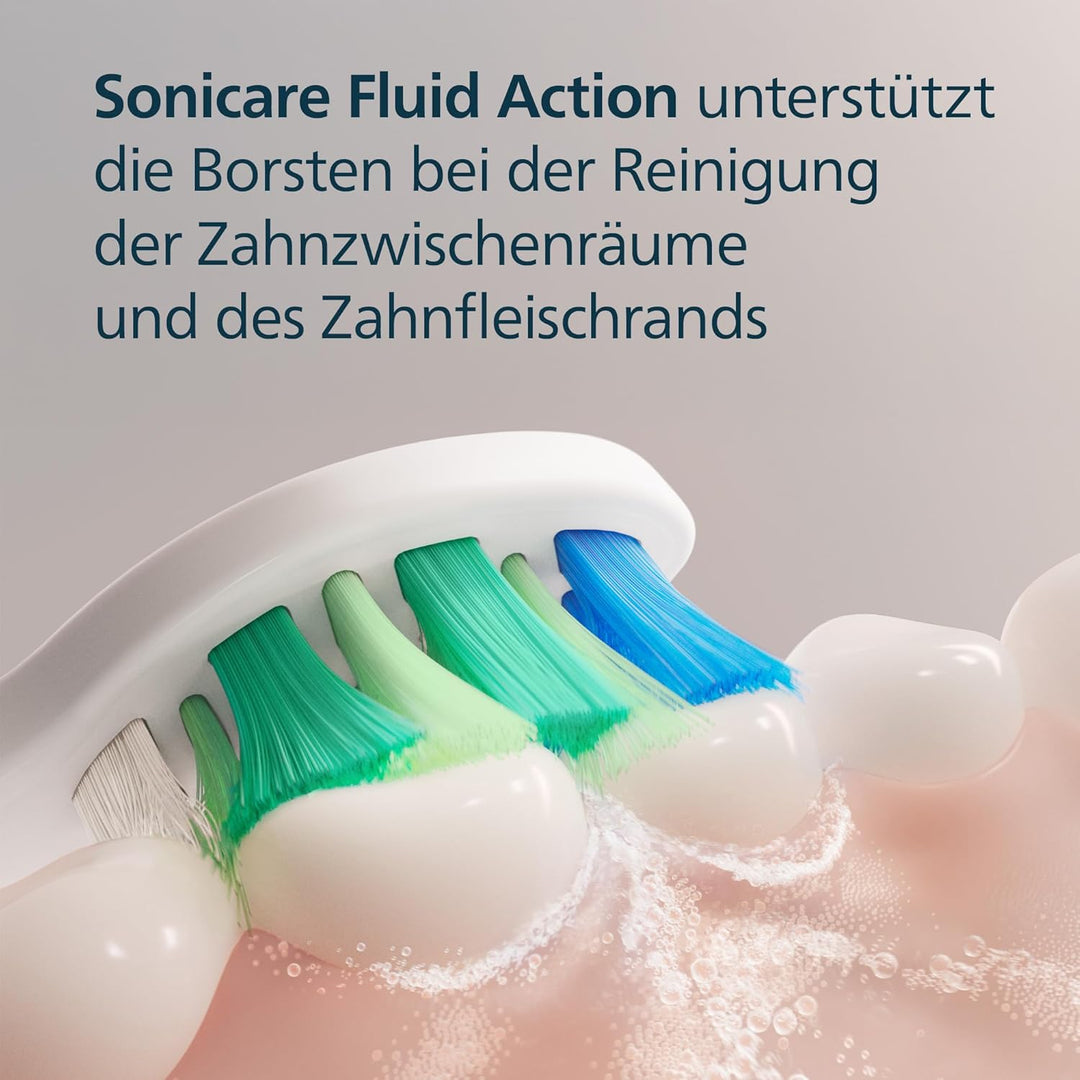 Philips Sonicare InterCare – Original-Ersatzbürstenköpfe für elektrische Zahnbürsten, Weiss, 8er-Pac