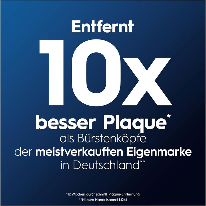 Oral-B Pro Sensitive Clean Aufsteckbürsten für elektrische Zahnbürste, 6 Stück, sanfte Zahnreinigung