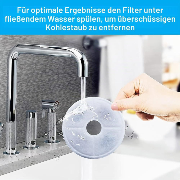 6er-Pack Cat-it Wasserbrunnenfilter Ersatz für Cat-it Blumenbrunnen, kompatibel mit Catit Design Sen