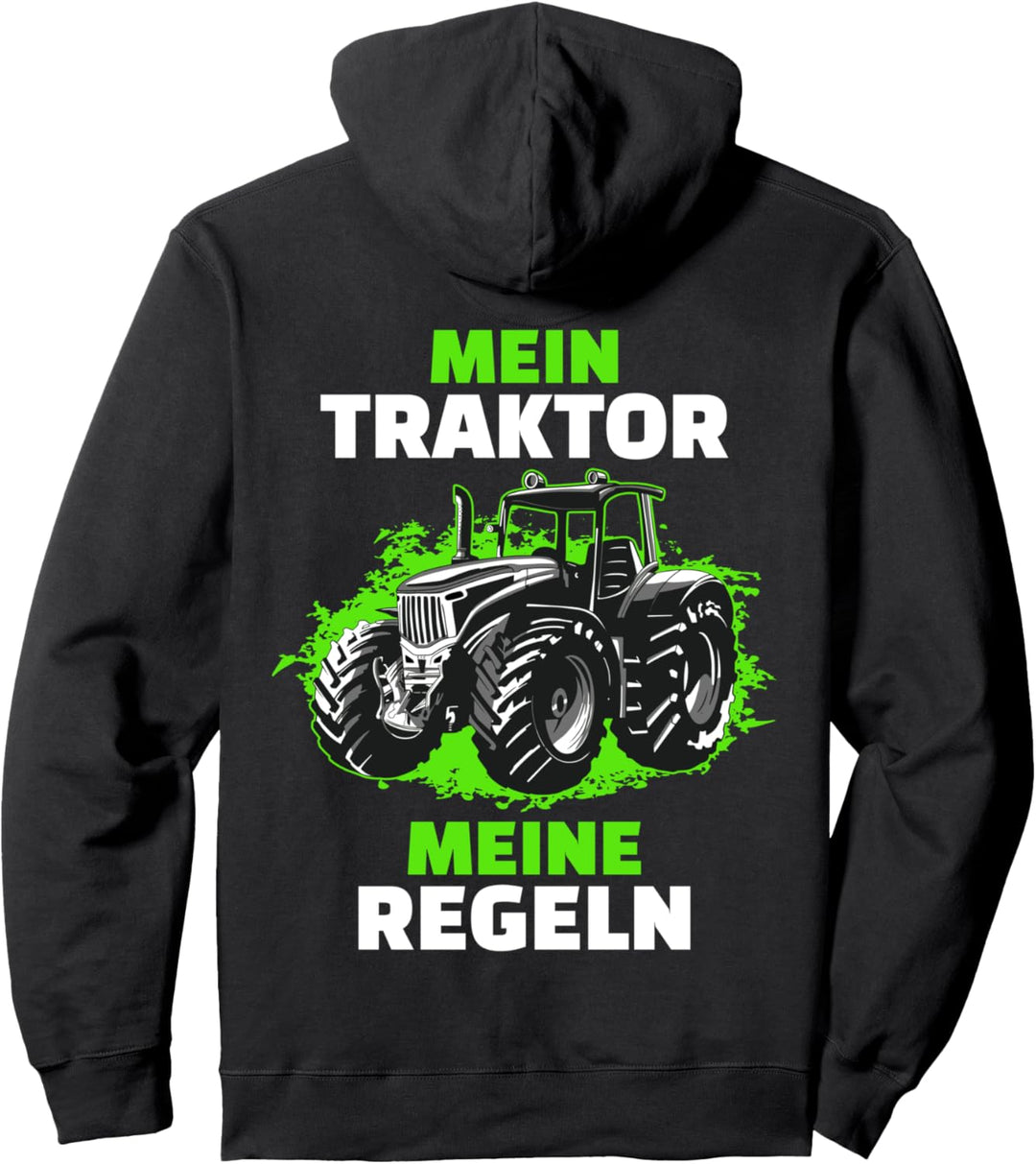Mein Traktor Meine Regeln | Trecker Pullover Hoodie