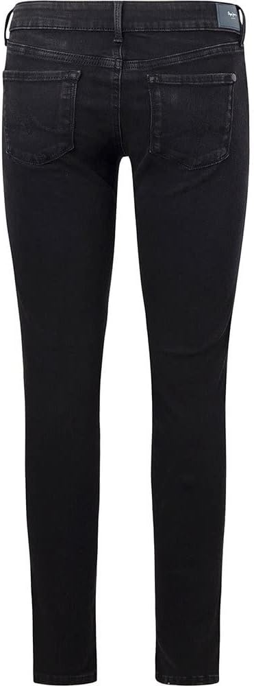 Pepe Jeans Damen Soho Skinny Jeans, Schwarz (Denim-S98), 24W / 30L