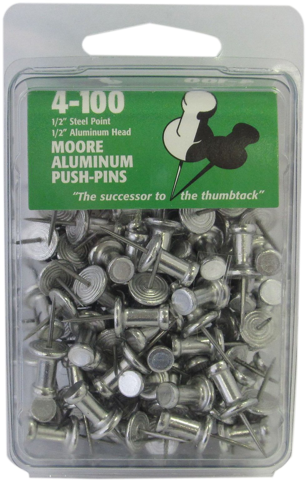 Moore Pinnadeln aus Aluminium, 4-100