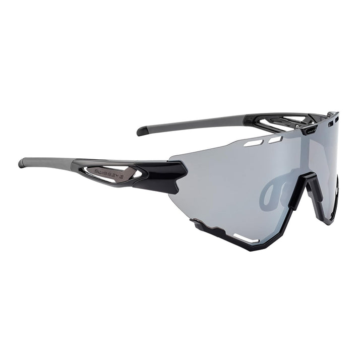 SWISSEYE Unisex Mantra Sportbrille Einheitsgrösse black shiny/anthracite, Einheitsgrösse black shiny