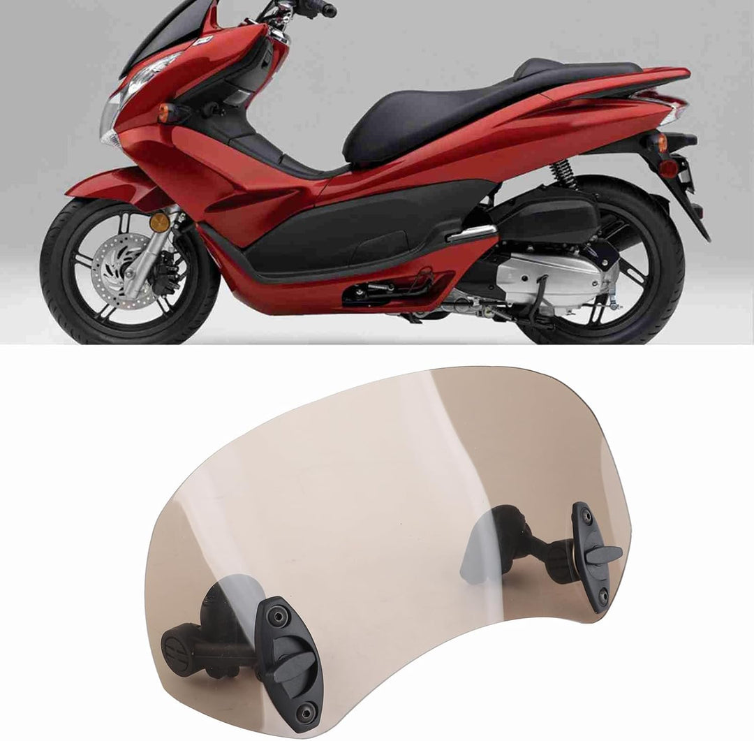 Motorrad Windschutzscheibe, Universal Motorrad Modifizierte Windschutzscheibe Windschutzscheibe Spoi
