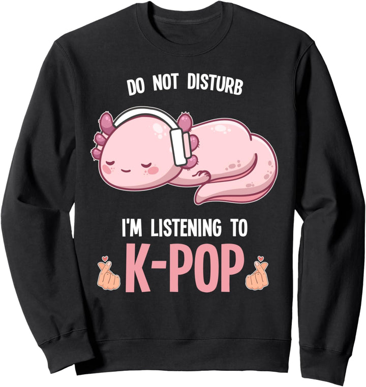 coole Mädchen hören K-pop Südkorea k-pop Sweatshirt