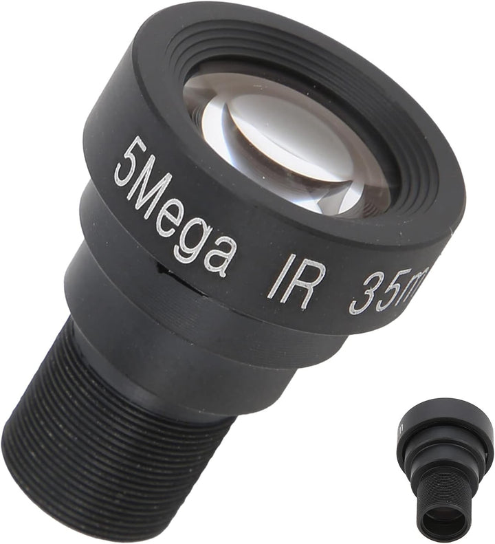 M12-Board-Objektiv, Weitwinkel-Webcam-Objektiv mit 35 mm optischer Brennweite, Single-Board-Objektiv