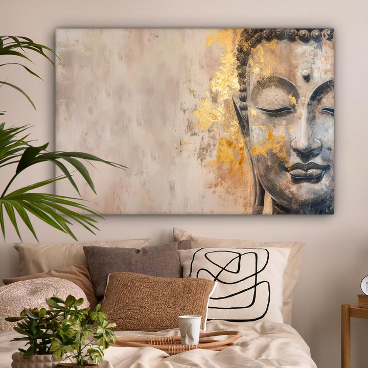 MuchoWow© Leinwandbild Gross 120x80 cm XXL Dekoration Wohnzimmer Bilder Pictures Wall Decoration Liv